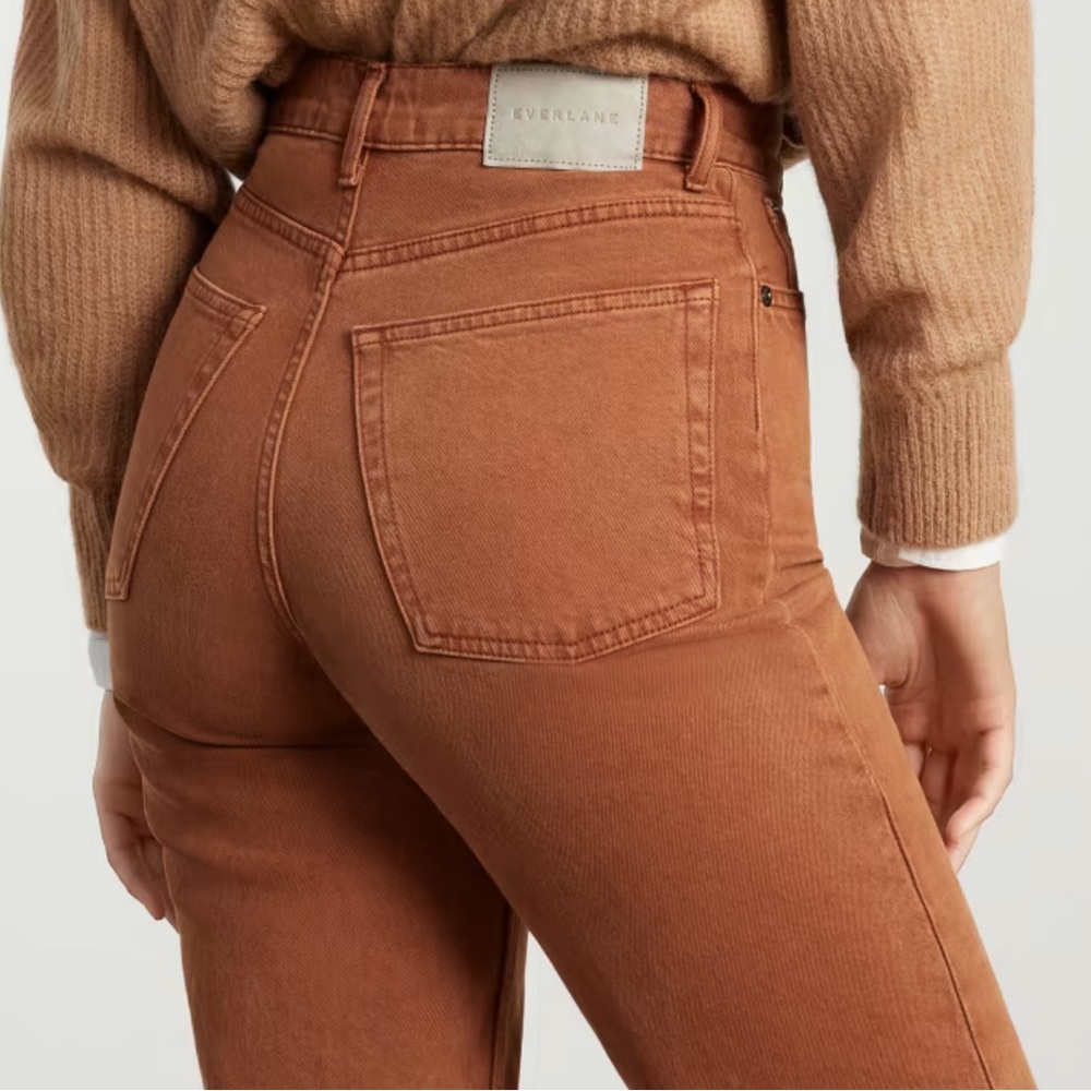 Everlane The Way High Jeans Brown Size 29 Tall